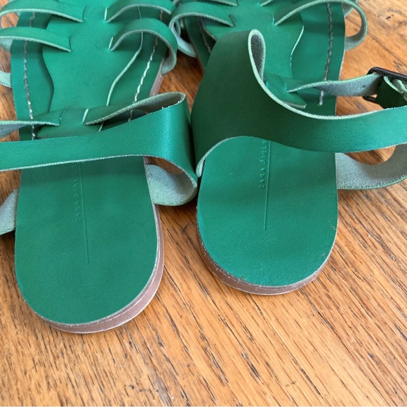 Zara Kids Green Strappy Sandals - Picture 3 of 6